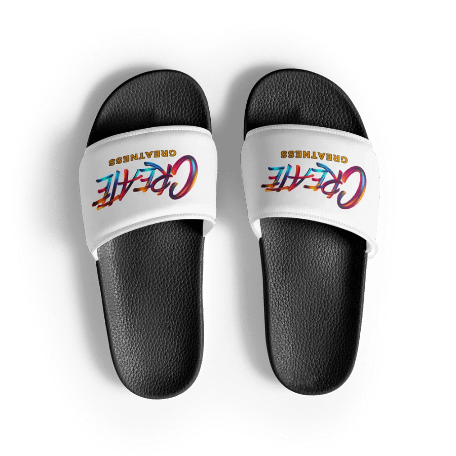 Create Greatness Men's Slides product image (3)