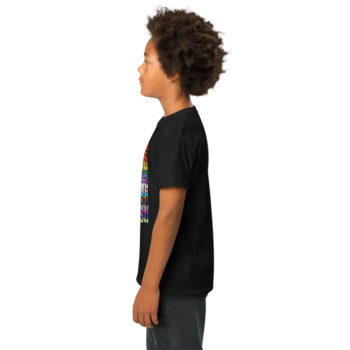 Resist - Rainbow Gildan Youth Sports Tee product image (2)