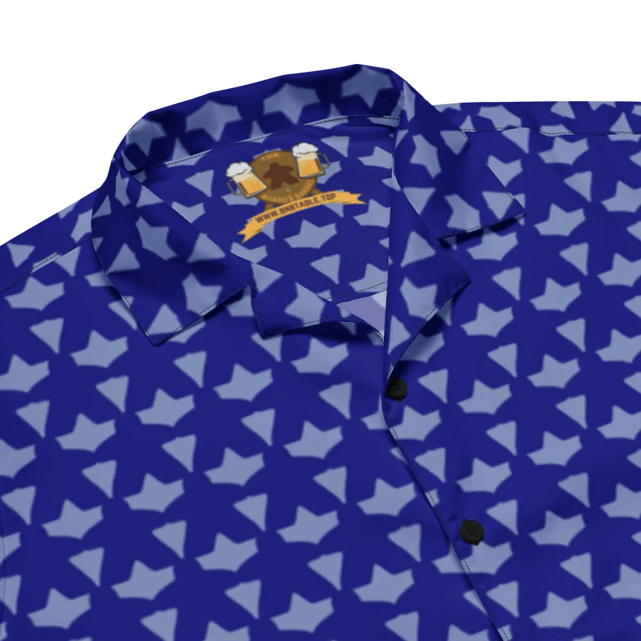 Meeple Hawaiian Shirt (Blue) product image (3)