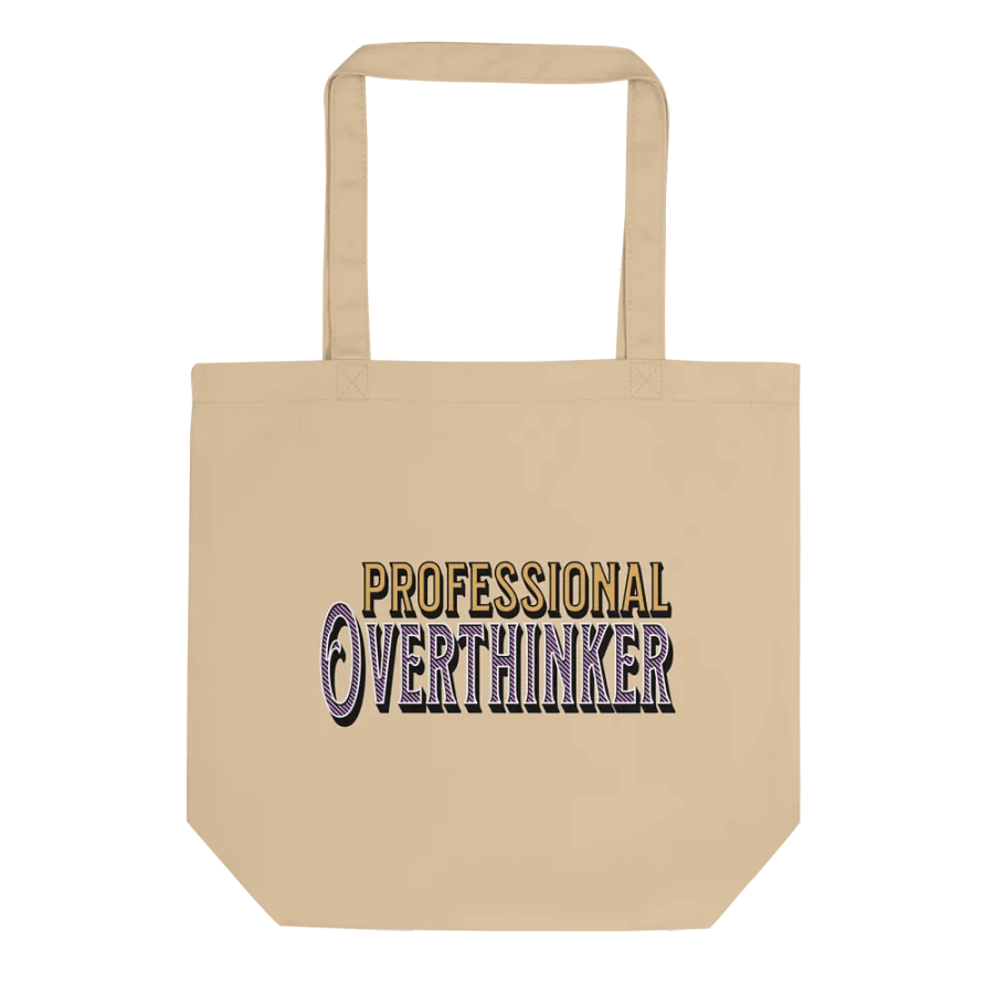 Professional Overthinker Eco-Friendly Tote Bag product image (1)