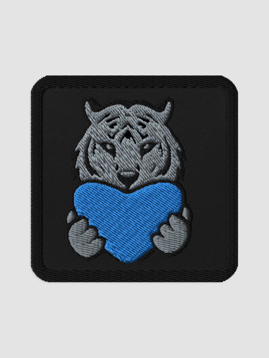 Tiger Heart Embroidered Patch product image (1)