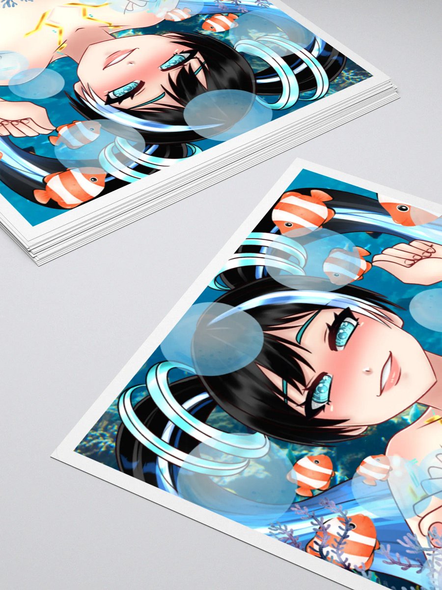 Adult Only Summer Swim Cyber DEM0 Sticker product image (4)