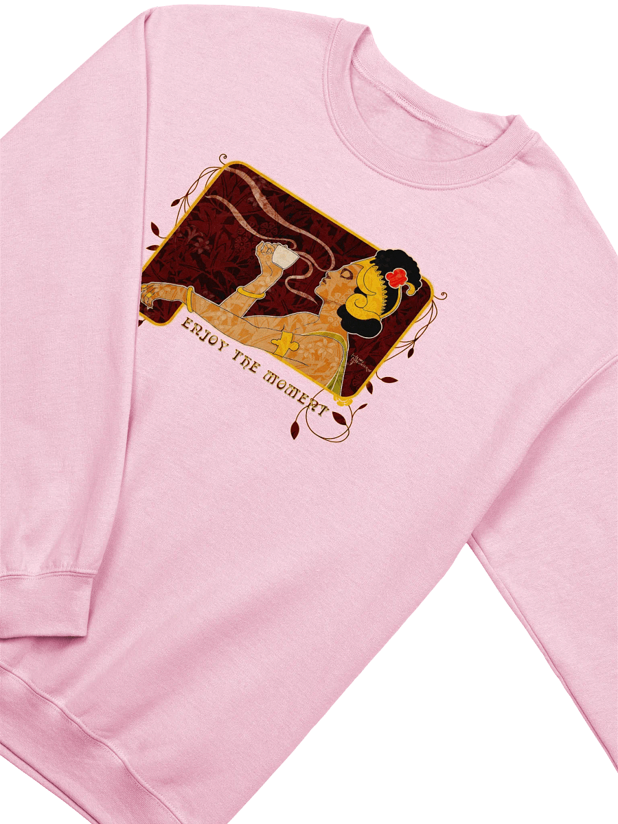 Coffee Moment Art Nouveau Crewneck Sweatshirt product image (18)