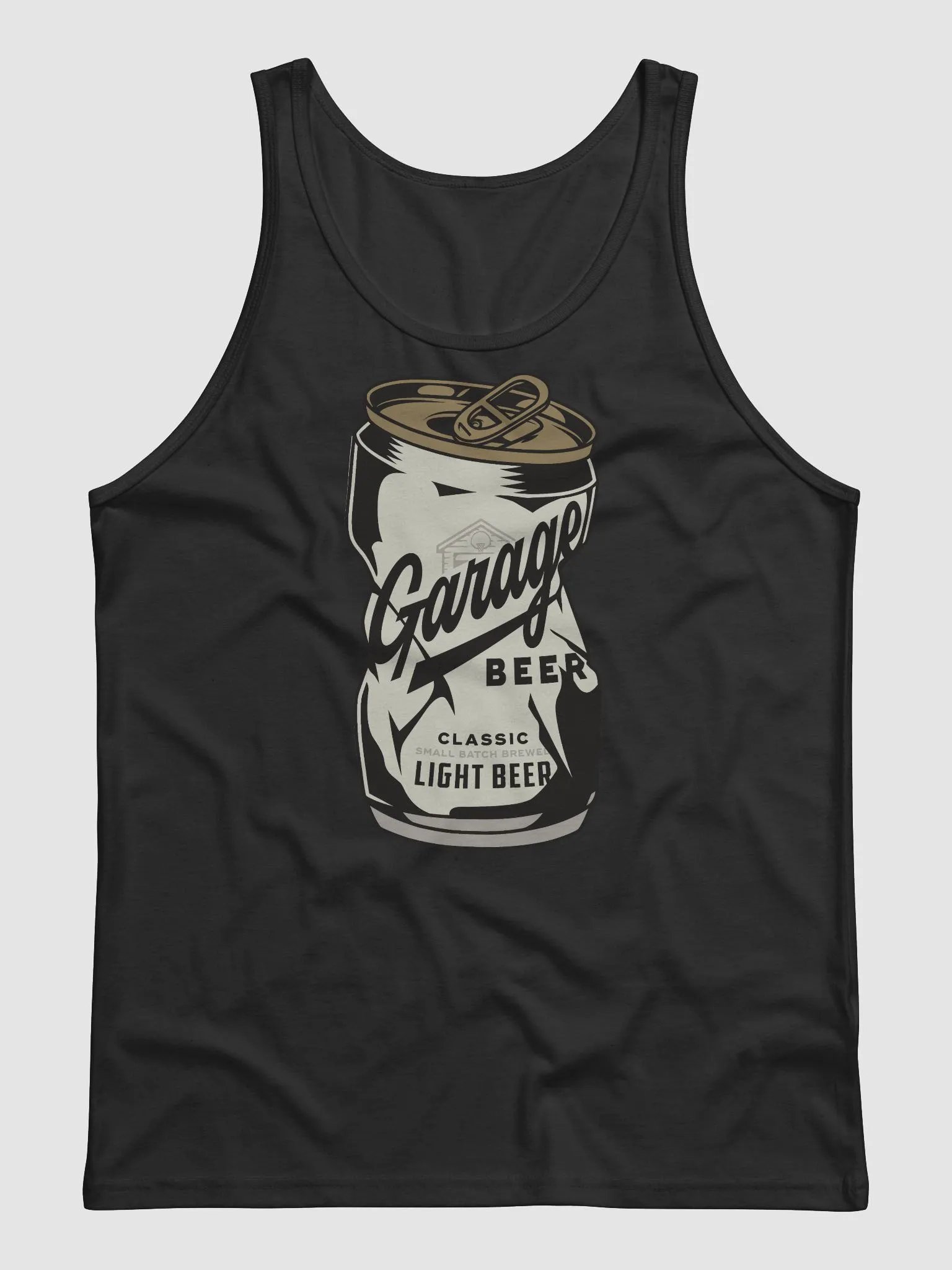 Crushed Can Tank (Black) product image (1)