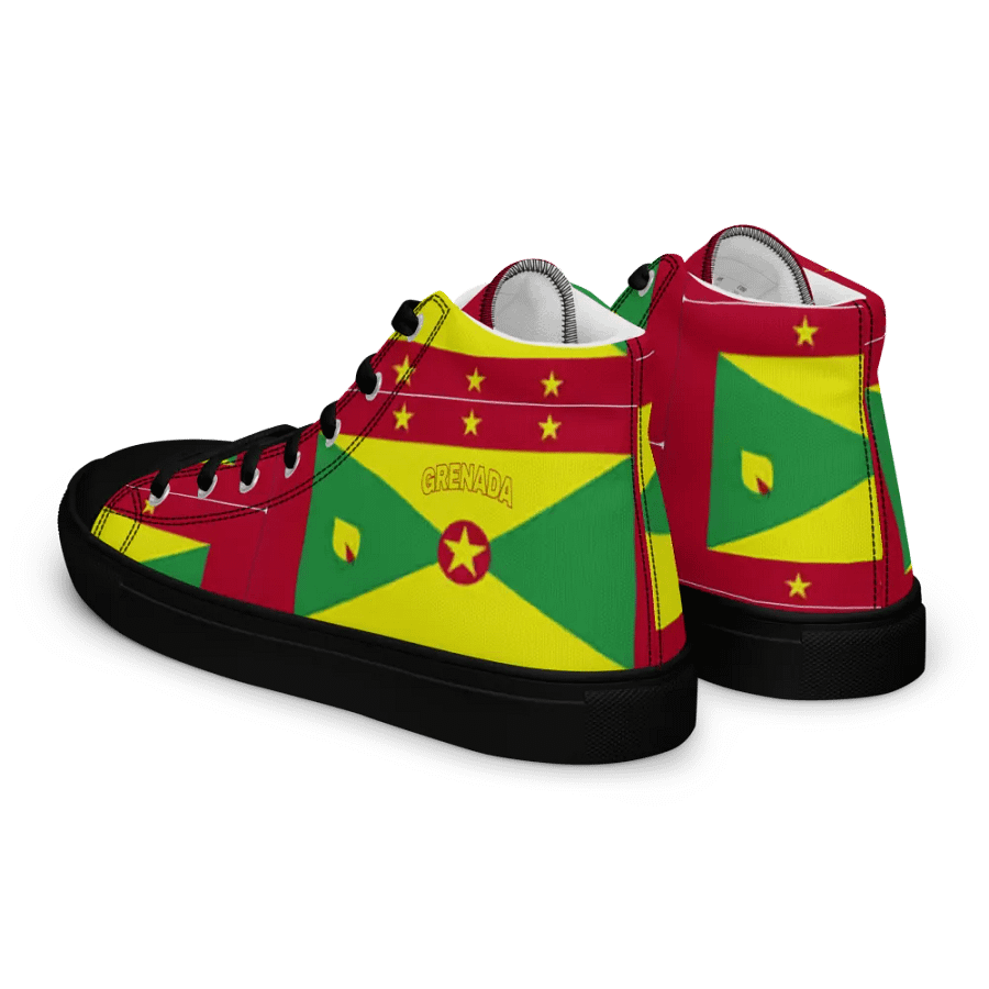 Grenada Flag Women's High Tops product image (6)