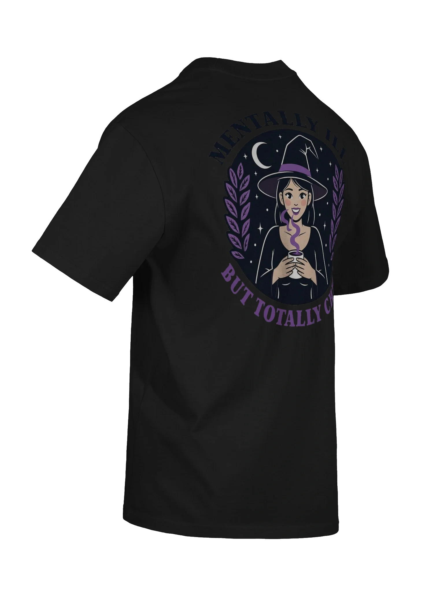 Mentally Ill but Totally Chill Faded Tee product image (33)