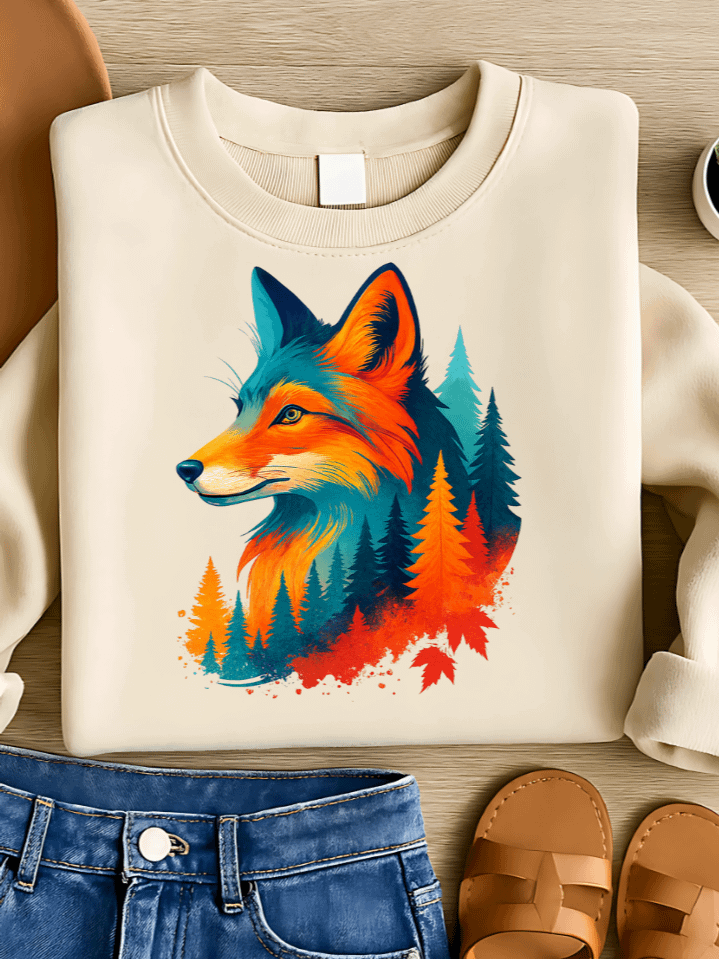 Sausage Wolf Autumn Sublimation PNG – Adorable Dachshund Clipart for T-Shirts – Cozy & Playful Fall Design – 300 DPI Instant Digital Download product image (1)