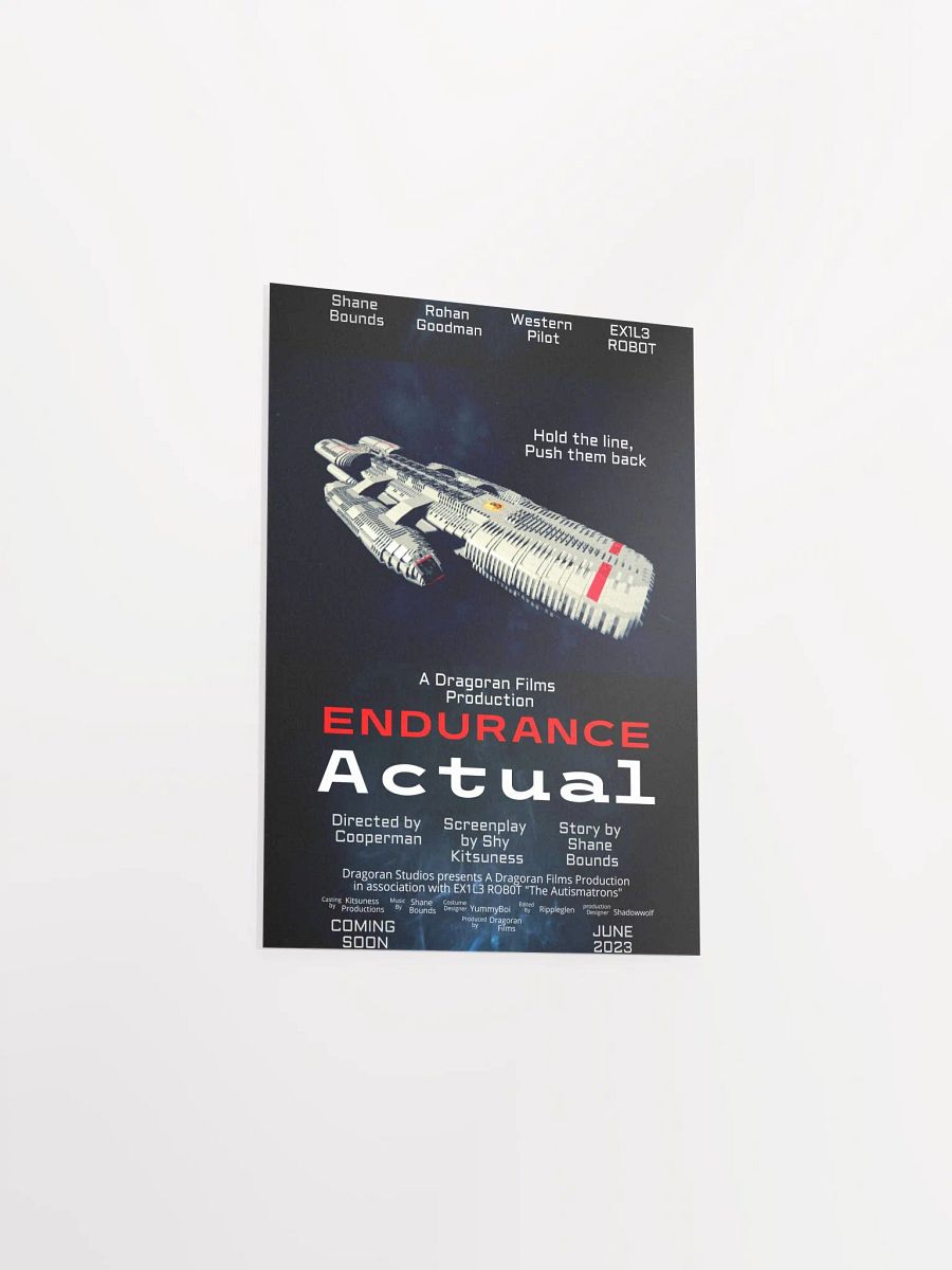 Classic - Endurance Actual Poster product image (3)