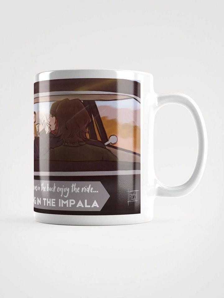White Impala Art Mug product image (2)
