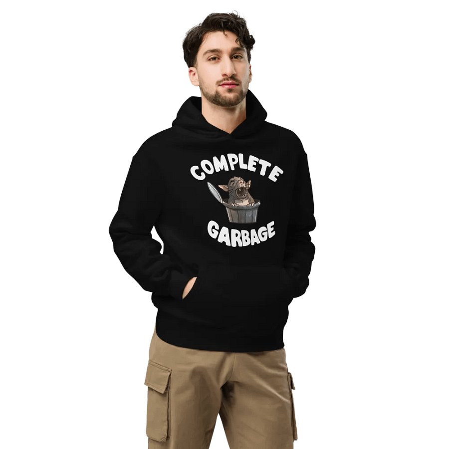 COMPLETE GARBAGE Oversized Hoodie (dark) product image (5)