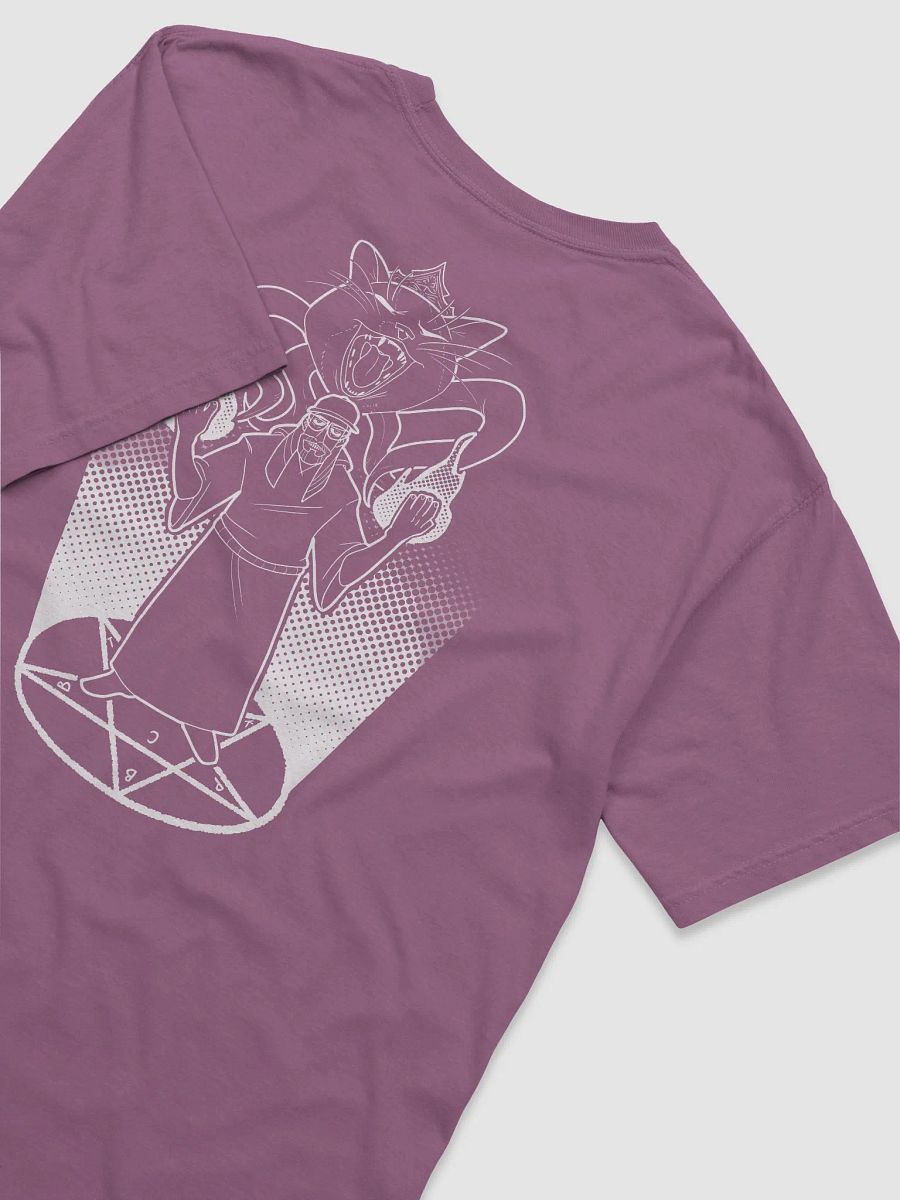 paintcultbuffet + kbthulu printed shirt (white on various) product image (4)