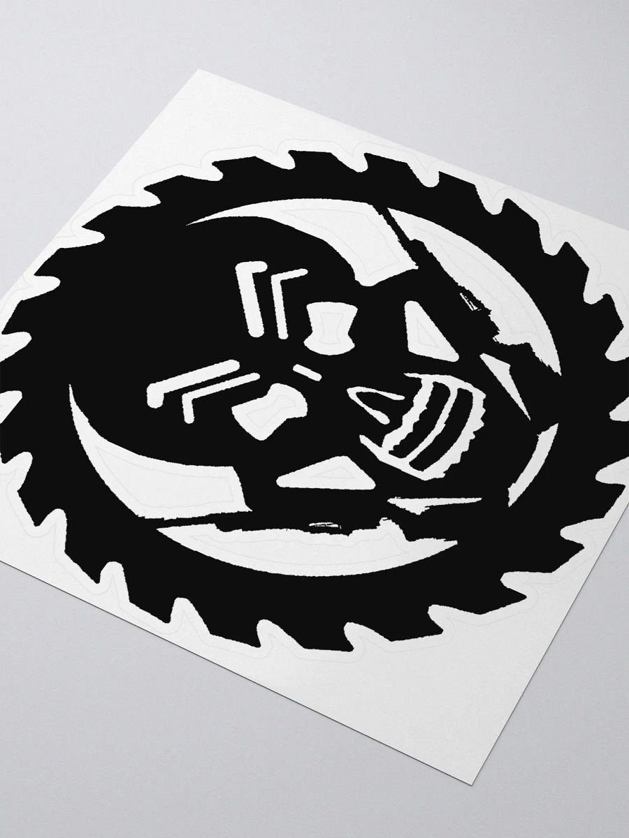 Skull Blade Logo Stickers product image (3)
