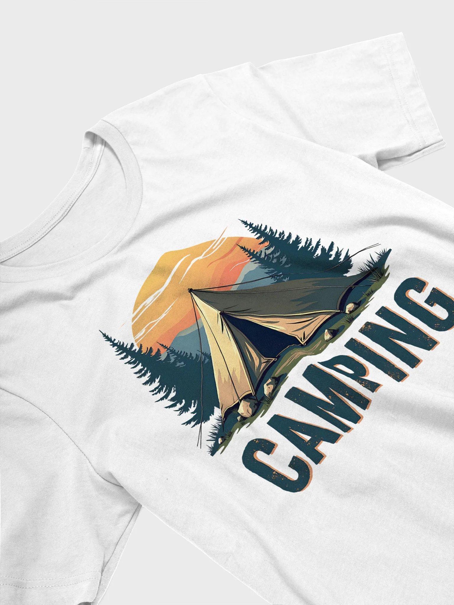 Camping With Tent At Sunset In The Mountains product image (3)