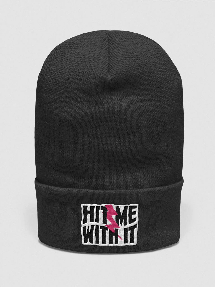 'Hit Me With It' beanie product image (1)