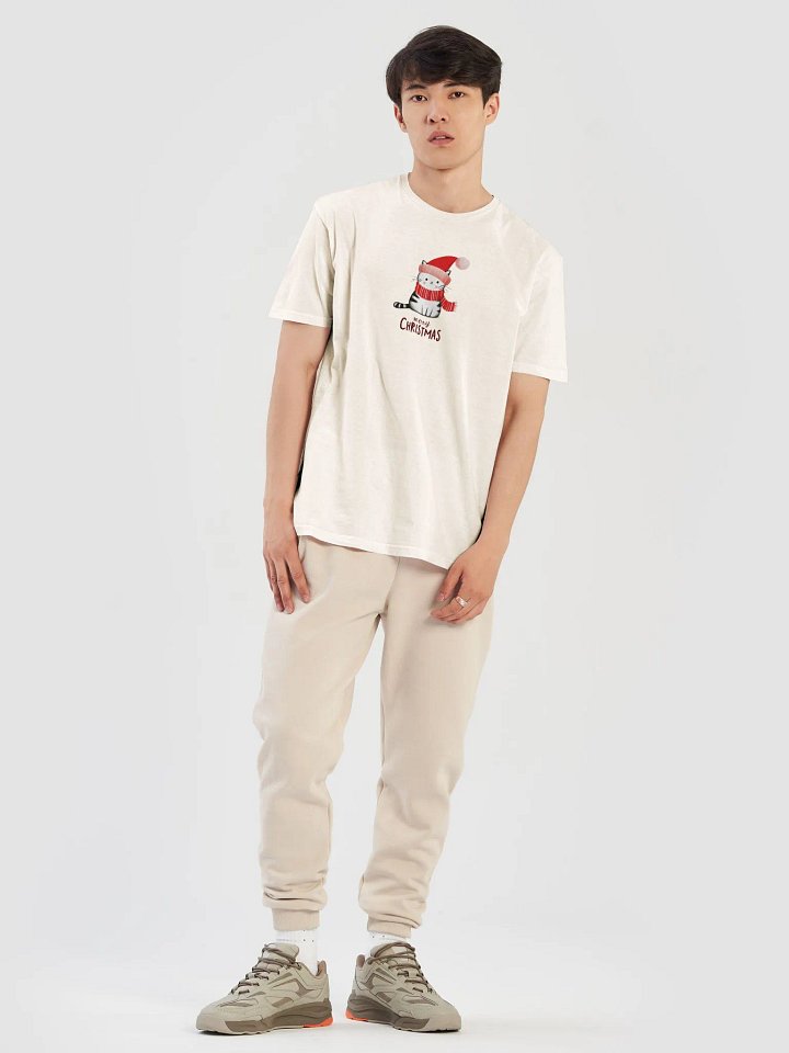 Merry Christmas Cat T-Shirt product image (1)