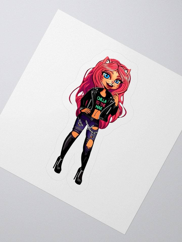 Cool Vibes Kitty Sticker product image (5)