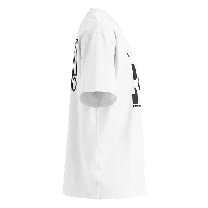 RN! Organic Unisex White Oversized Tee product image (2)