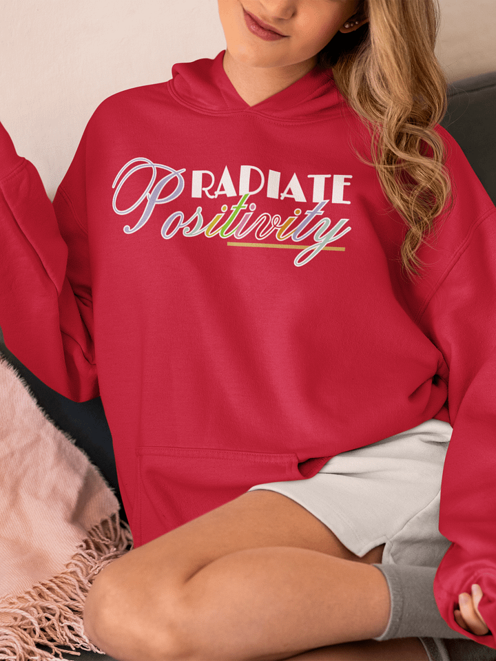 Radiate Positivity Gildan Classic Hoodie product image (1)