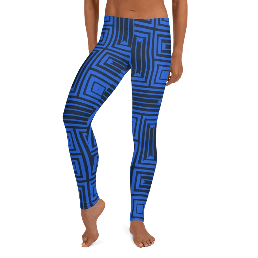 Symmetry Blue All-Over Leggings product image (9)