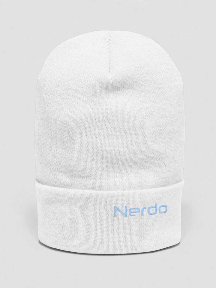 LIMITED BLUE LOGO BEANIE HAT product image (2)