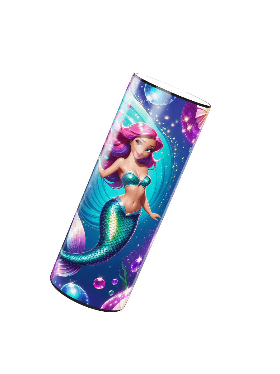 Mermaid Princess 20 oz Skinny Stainless Steel Tumbler - v2 product image (3)