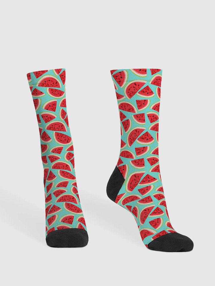 EcoArt Crew:Watermelon: Premium Sustainable Socks product image (2)
