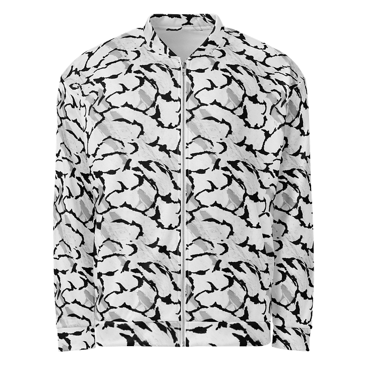 Black White Bomber Jacket product image (1)