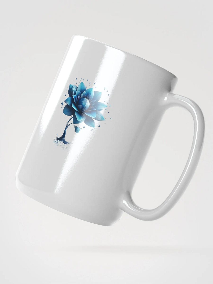 MoonFlower White Glossy Mug product image (2)