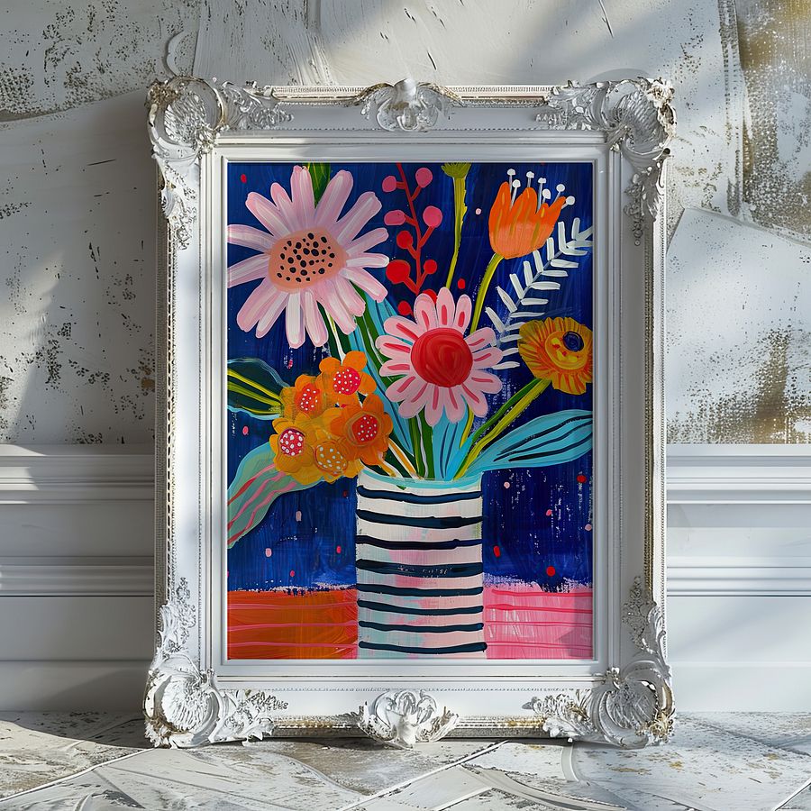 Maximalist Abstract Gallery Wall Set of 9 DIGITAL Prints product image (8)