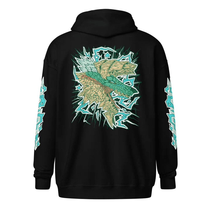 Zinogre (Alt Design) Zip-Up Hoodie product image (1)