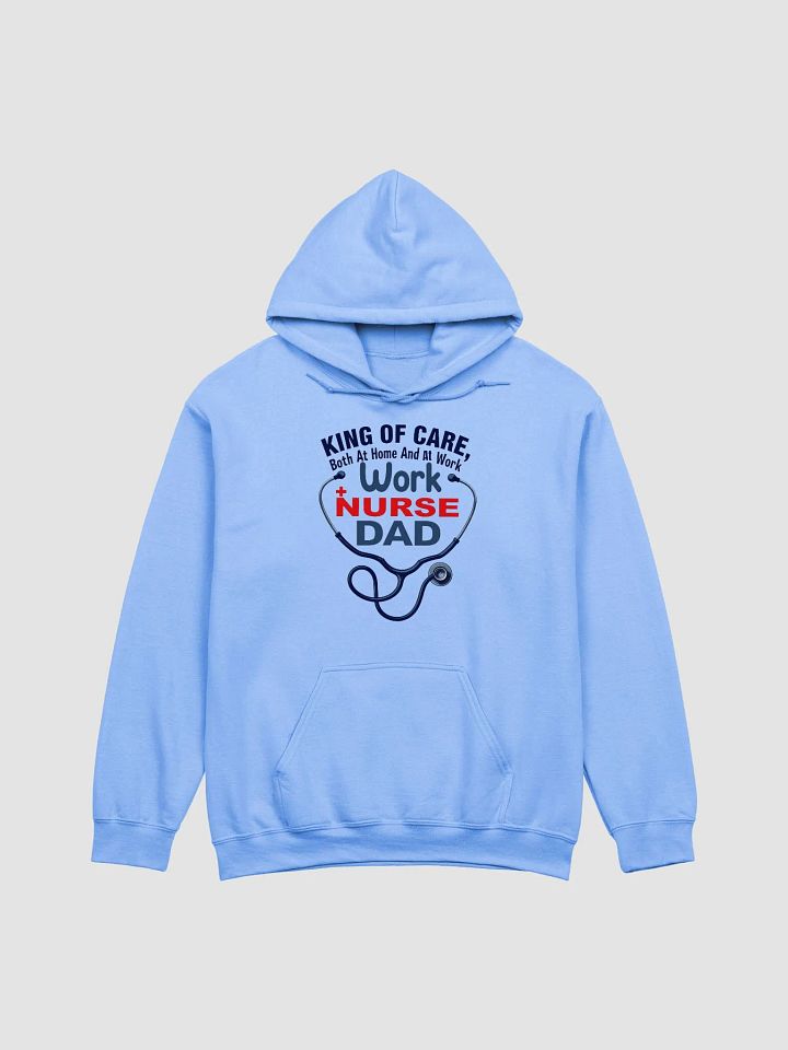 King of Care Nurse Dad Hoodie product image (2)