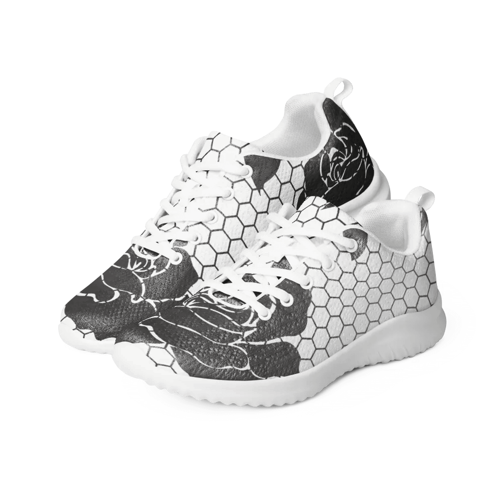 Floral Distortion Women's Athletic Shoes product image (8)