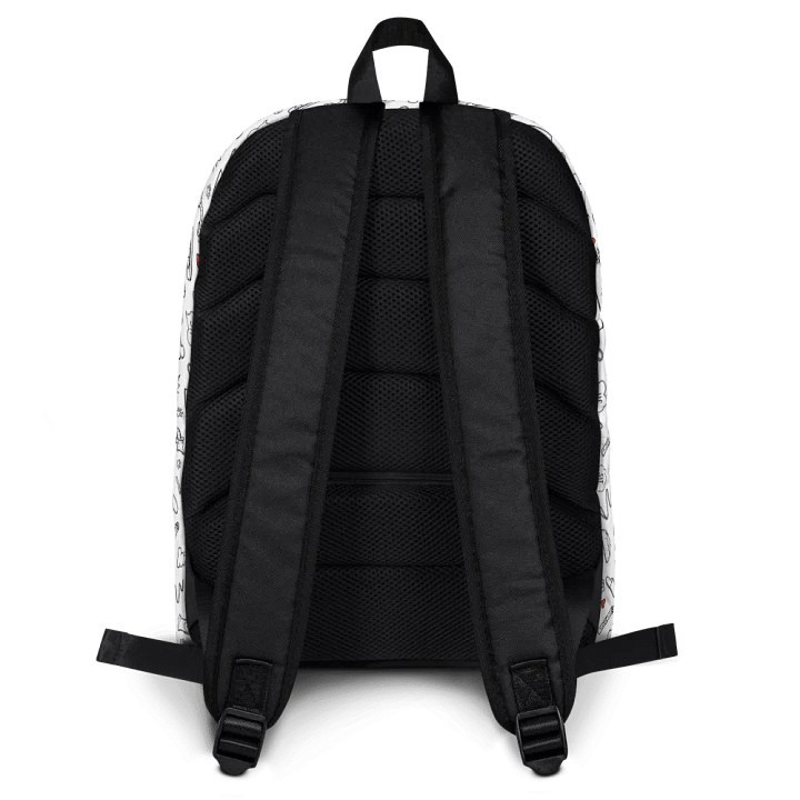 “Best Friend” Dog Lover Backpack - Red product image (2)