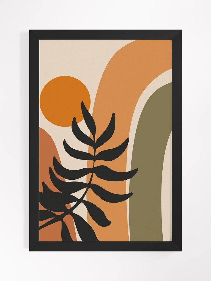 Botanical Harmony Matte Poster product image (1)