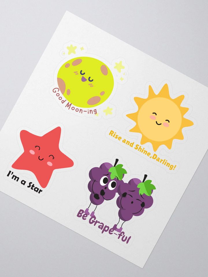 Morning Pun Stickers product image (2)