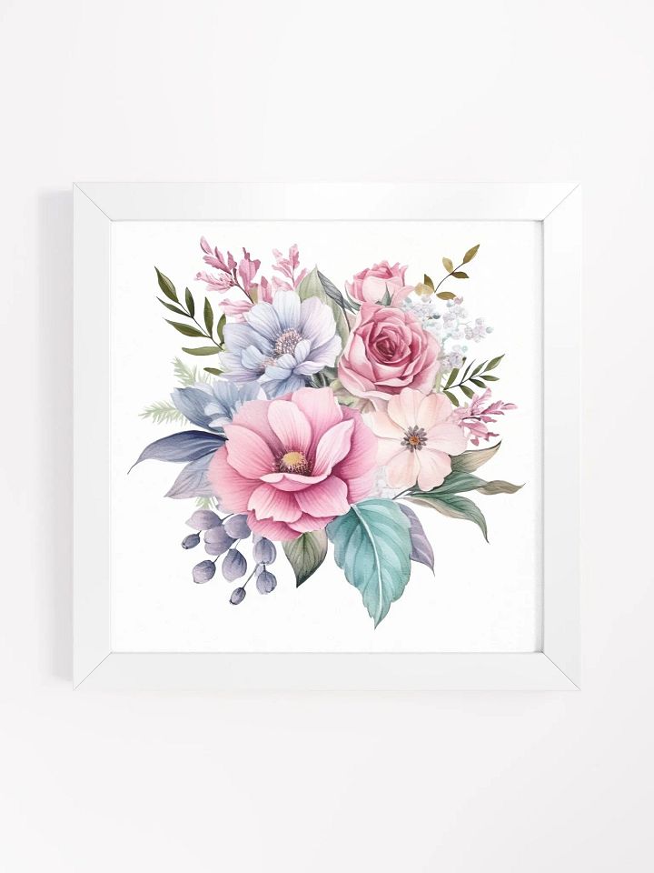 Beautiful Bouquet With Diverse Flowers Wall Art product image (21)