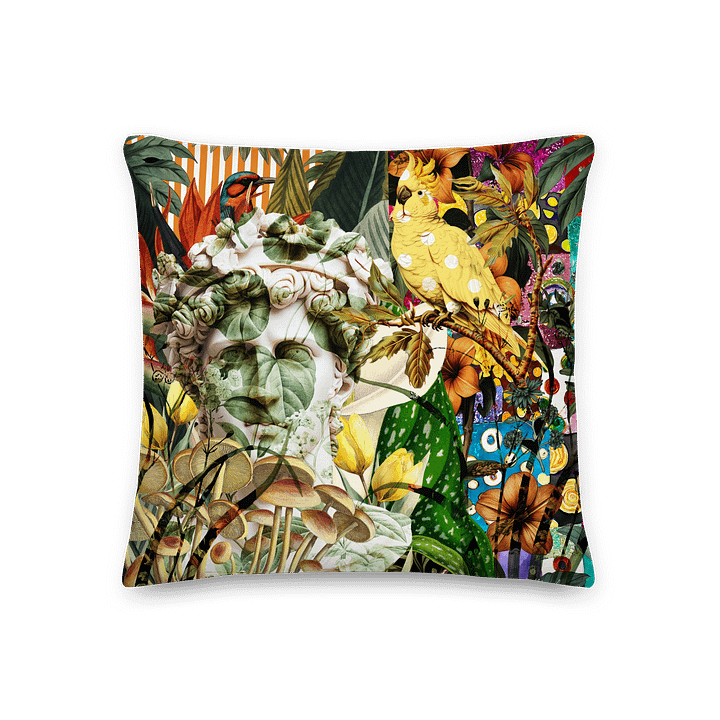 El Jardín de los Dioses (The Garden of the Gods) by Edward Martin Premium Pillow product image (1)