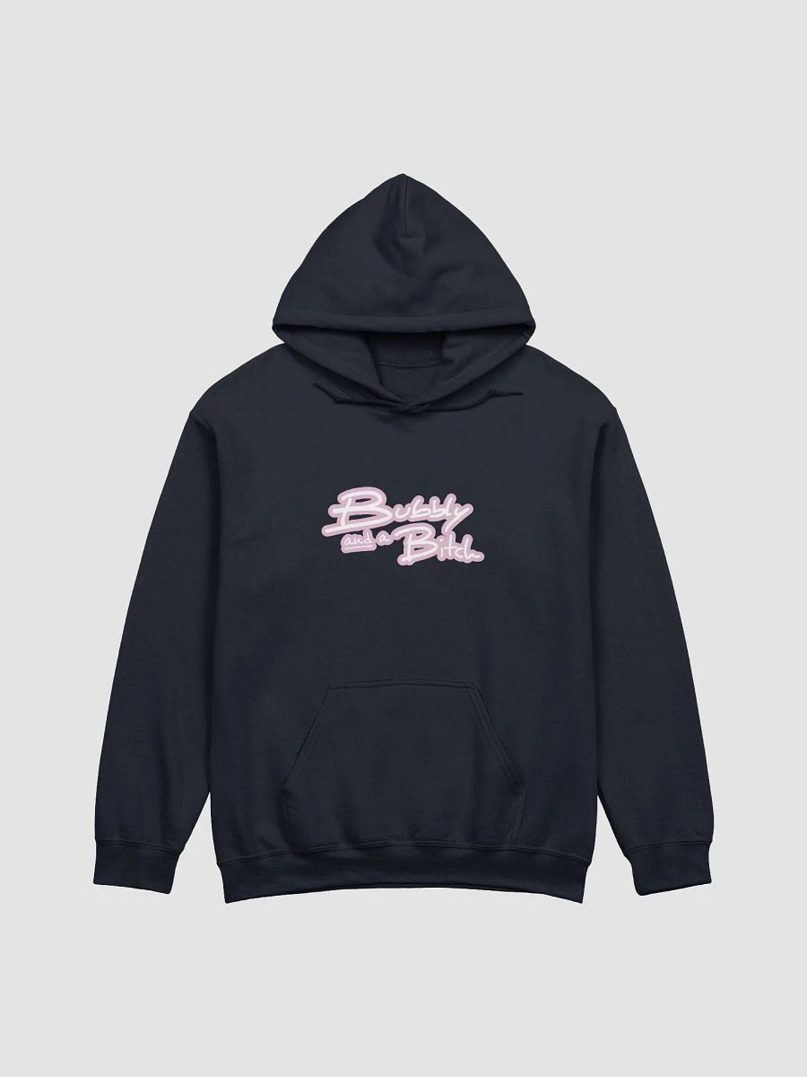 Bubbly and a B*tch (lined design, #E1B9CE) classic hoodie product image (56)