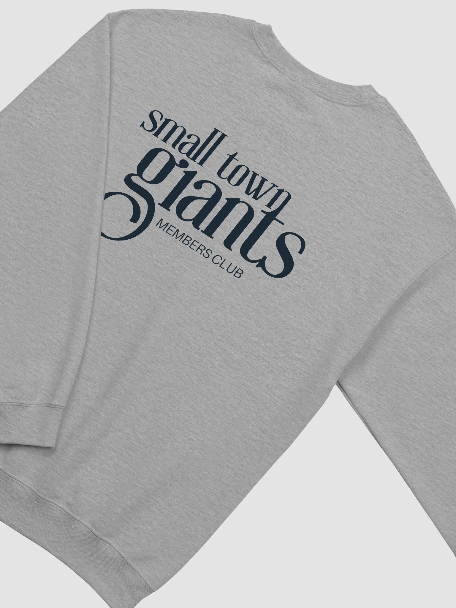 Small Town Giants (Statement Back) Classic Crewneck Sweatshirt product image (1)