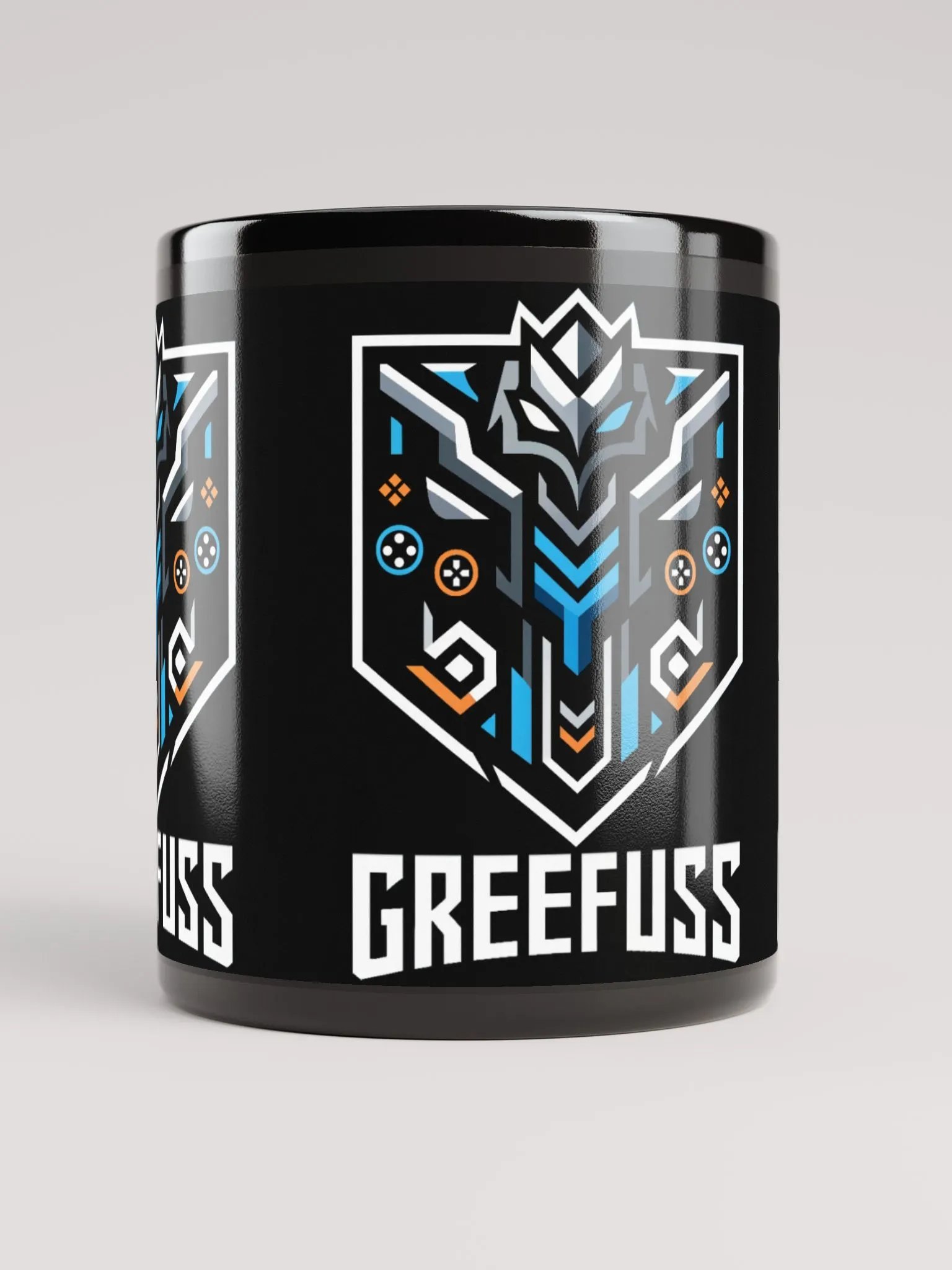 Futuristic owl Identity Glossy Mug product image (5)