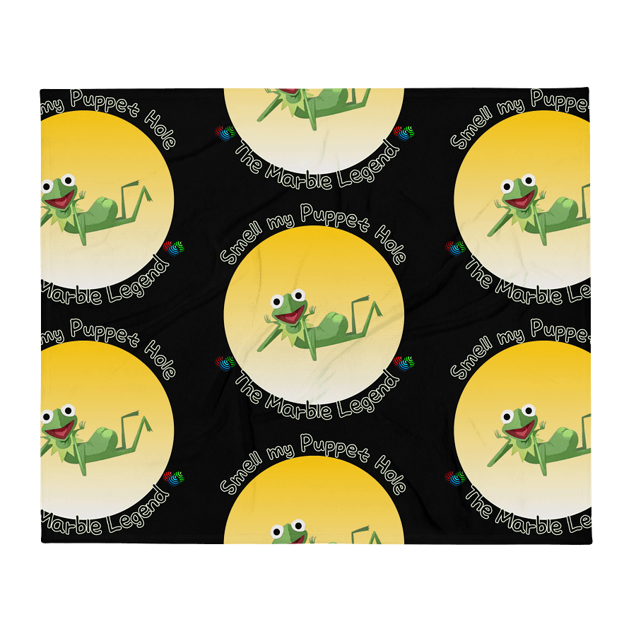 SMELL MY PUPPETHOLE BLANKET product image (1)