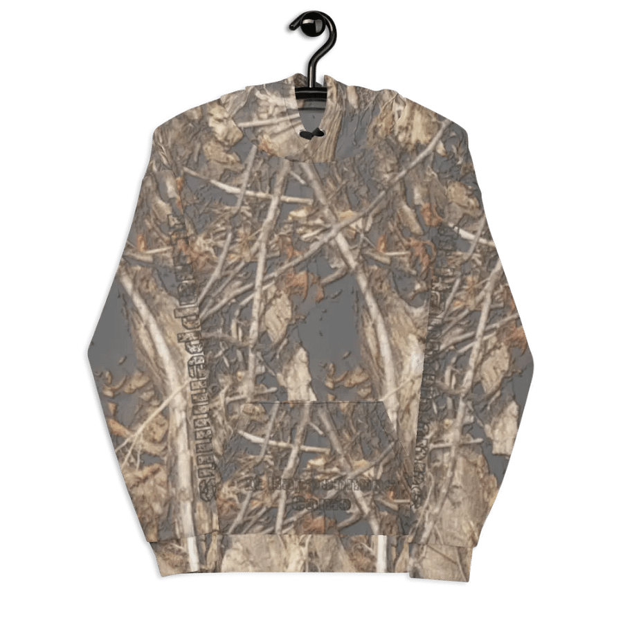 Recycled Unisex Hoodie - Dead Split - It Happennnns Camo product image (7)