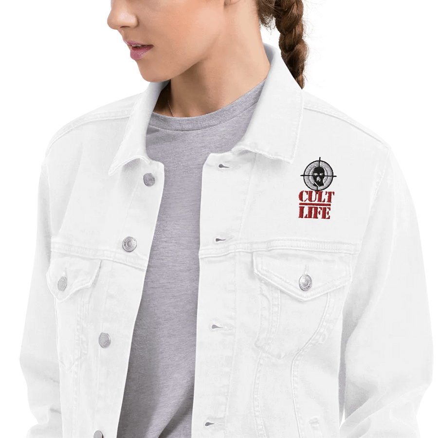 CULT LIFE ENEMY DENIM WHITE product image (5)