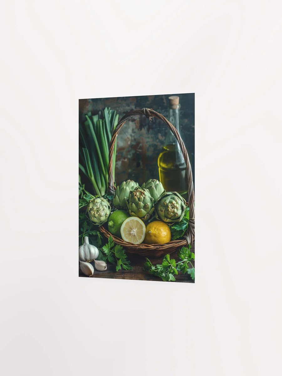 Ingredients for Grilled Artichokes Poster product image (4)