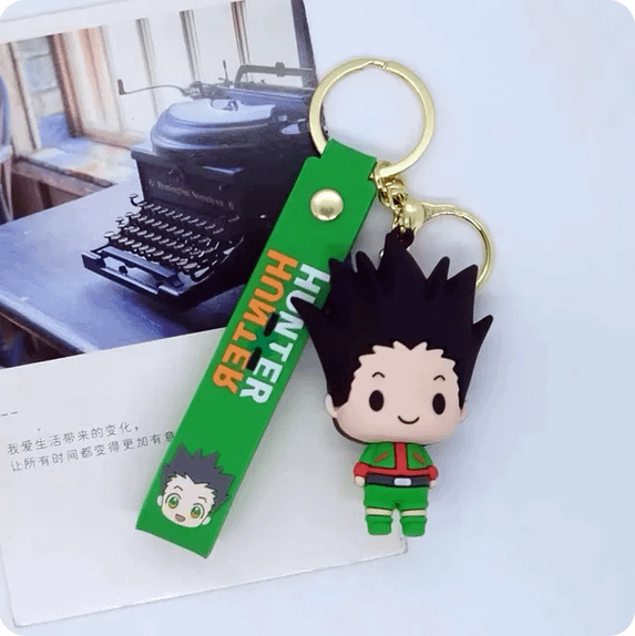 New Anime Hunter X Hunter Keychain Silicone Figure product image (1)