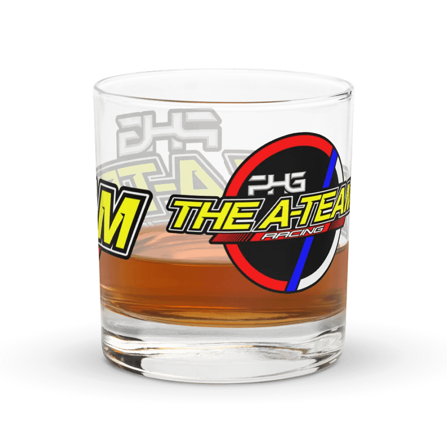 A-Team Racing Rocks Glass product image (7)