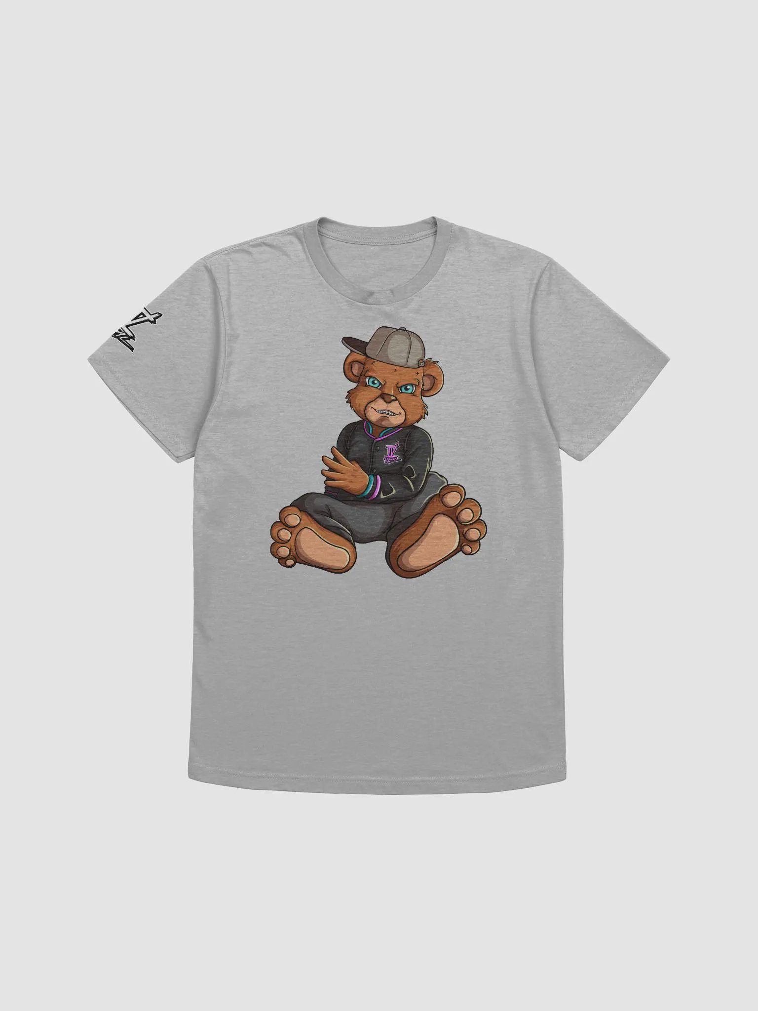 Sitting Bear Grey T-Shirt product image (1)