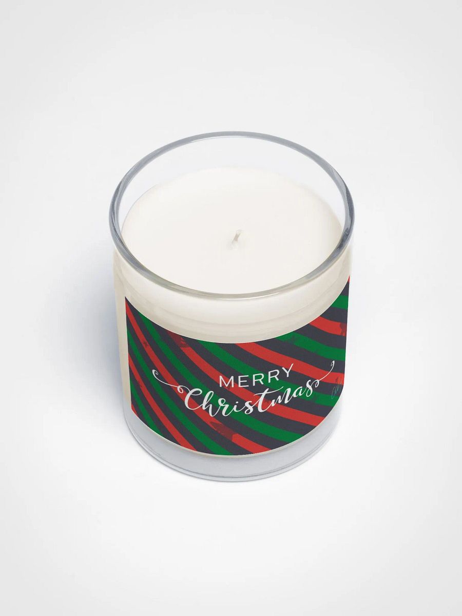 Festive Merry Christmas Soy Wax Candle product image (3)