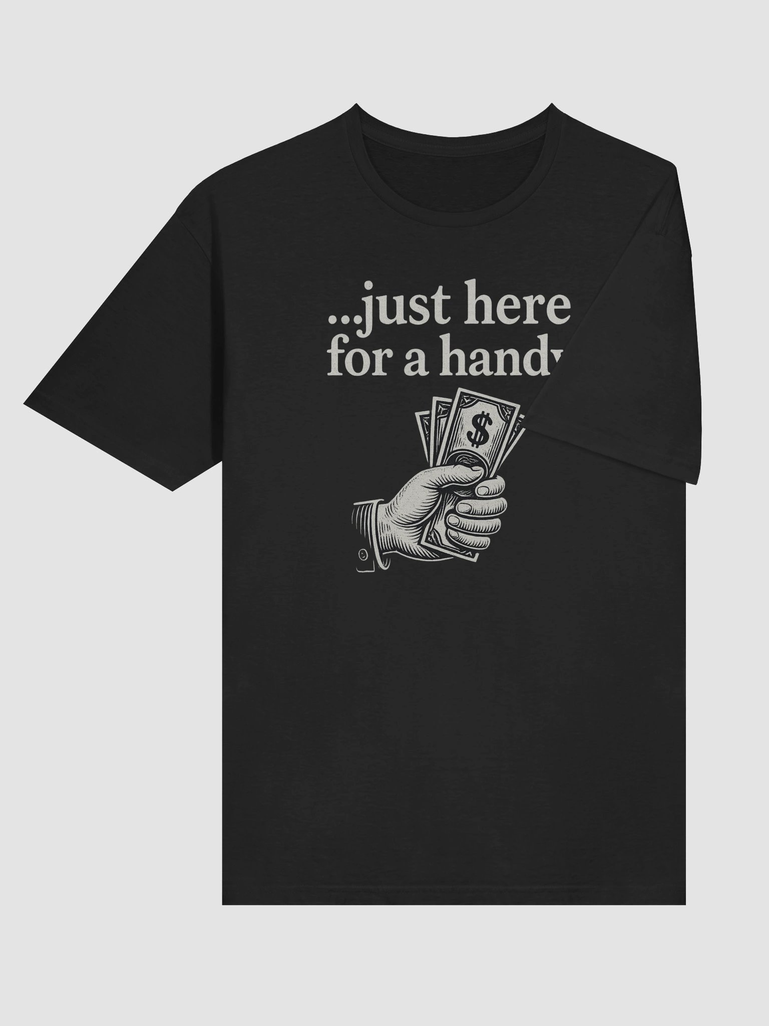 Just Here for a Handy Premium Mens T-Shirt product image (33)