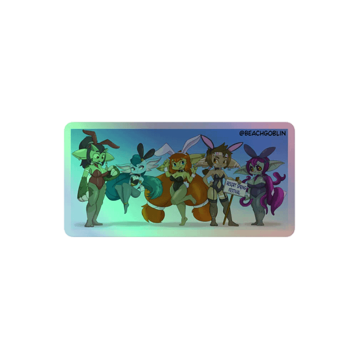 Bunny Gobs sticker product image (2)